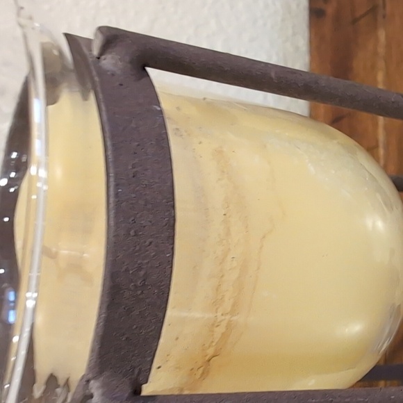 3 Piece Brown Metal Muti-Height Candle Holder Set - Picture 3 of 6